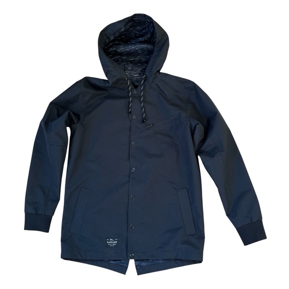 IM Kaskade DJ Concord Jacket Soft Shell Hooded size small black lined - Picture 1 of 9